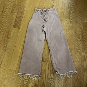 High waist marine Zara pant! Pink!